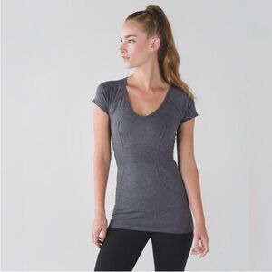 Lululemon Run Swiftly Tech V Neck Short Sleeve Top